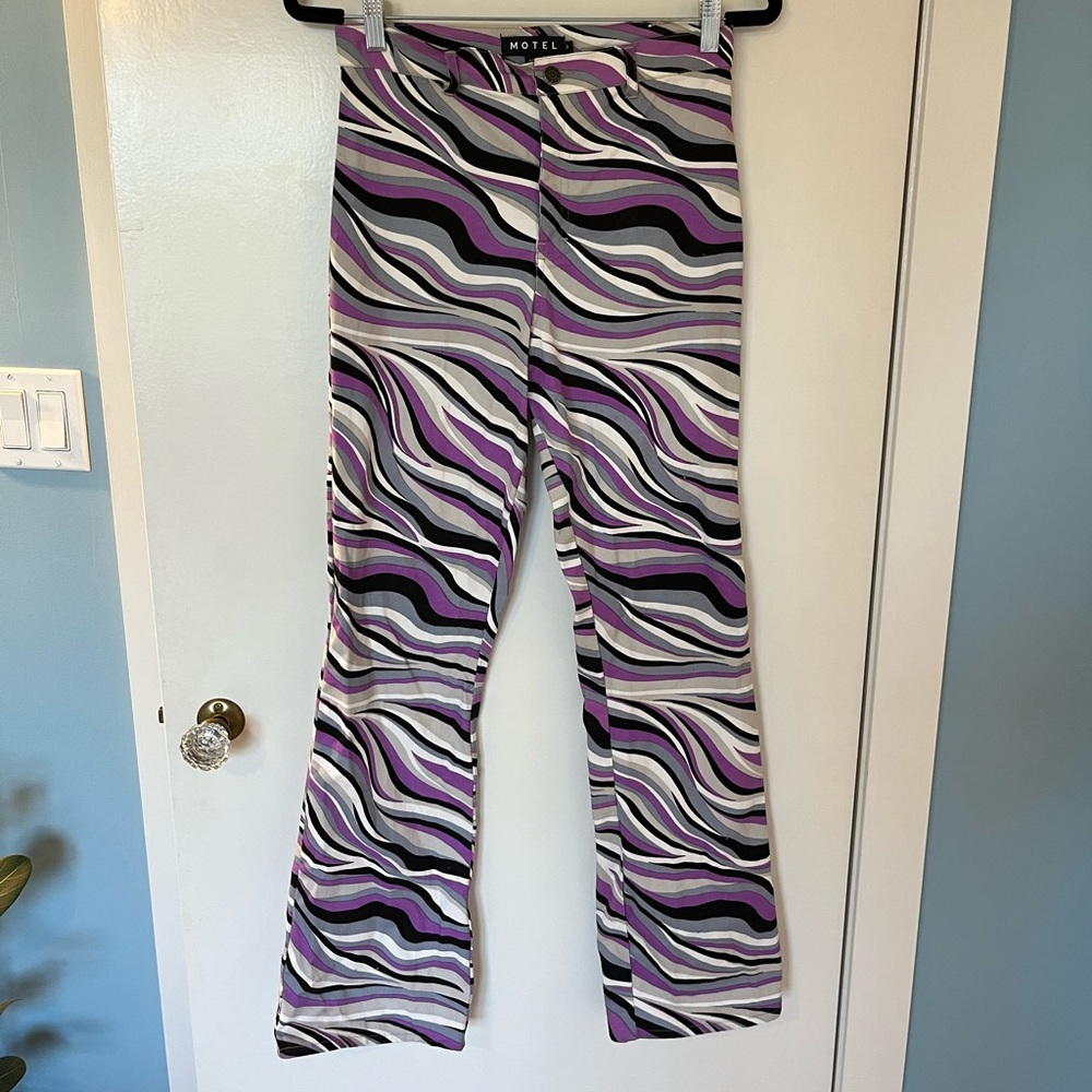 Motel Rocks Zoven Flared Pants